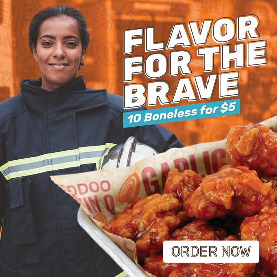 Flavor for the Brave — 10 Boneless Wings for $5